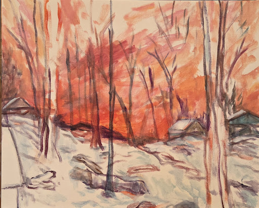 L.24. December sunrise